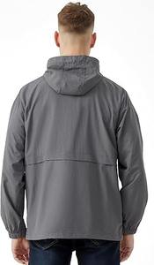 Veste en jean légère unisexe avec capuche et fermeture éclair, ensemble de shorts d'hiver doublés de polaire imprimés pour hommes et femmes - Product Image 5