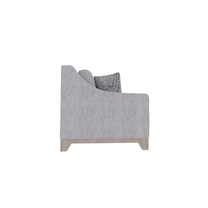 Wallace & Bay Honra Grey Loveseat Muebles de patio con estilo Loveseat - Product Image 4