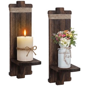 Stylish Walnut Wood <b>Lantern</b> - Modern Decorative <b>Lantern</b> - Wholesale - Product Image 5