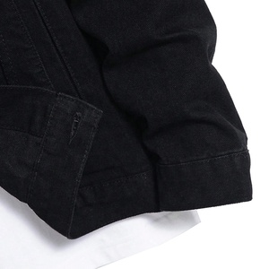 Qualité supérieure hommes hiver Denim veste hommes à la mode noir Denim veste ample Denim veste 2024 dernier Style LWK-DJ-1020 - Product Image 6