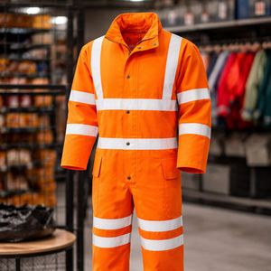 Overol de Seguridad de Alta Visibilidad, Ropa de Trabajo Reflectante, Traje de Protección Industrial, Uniforme Impermeable de Alta Visibilidad, Personalizado OEM - Product Image 5