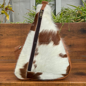 Wholesale 2025 New Cowhide Crossbody Chest <b>Bags</b> <b>for</b> <b>Men</b> & Women High Quality Large Capacity Genuine Leather Shoulder Sling <b>Bags</b> - Product Image 4