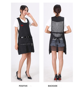 TACTUS CUSTOMIZED Capes de coiffeur et de barbier, Blouses de coiffeur pour salon de beauté, Vestes de barbier à dos en maille, Tabliers de barbier - Product Image 6
