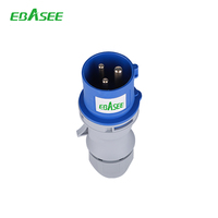 EBASEE ou Logo personnalisé IP44 IP67 16a 32a 63a 125a 2 broches 3 broches 5 broches Prise industrielle