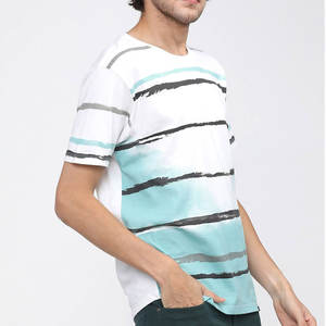 Camisetas de Hombre de Alta Calidad para Uso Casual, Ligeras, de Color Sólido, en Venta, con Logotipo Personalizado a Precio Económico - Product Image 2