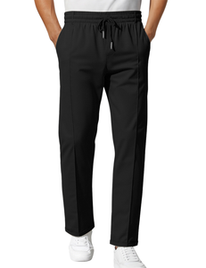 Stonefield Men's 100% Cotton Canvas Acid Wash Wide Leg <b>Trouser</b>-Summer Fashion - Product Image 3