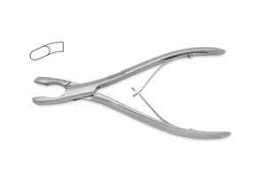 Rongeur à os professionnel en acier inoxydable à double action, outil chirurgical dentaire orthopédique maxillo-facial pour la coupe des os par MI - Product Image 2