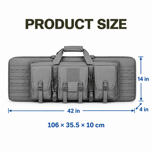 Estuche Acolchado para Transportar Equipo de 42 Pulgadas con Bolsillos de Almacenamiento y Correa para el Hombro - Product Image 6