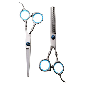 MARI INSTRUMENTS Juego de Tijeras Profesionales de Peluquería, Acero Inoxidable 440C, Tijeras para Cortar y Entresacar Cabello - Product Image 5