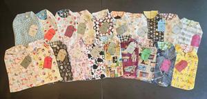 เสื้อผ้าสุนัขทำด้วยมือเครื่องแต่งกายสัตว์เลี้ยงผ้าญี่ปุ่นชุดสุนัขแบบปรับได้เสื้อผ้าสุนัขดีไซน์เนอร์สไตล์ปกติ - Product Image 3