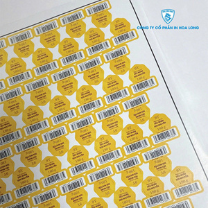 Vietnam Manufacturer Custom <b>Logo</b> Printing Uncoated Paper <b>Sticker</b> Sheet for Retail Gift Packaging - Product Image 5