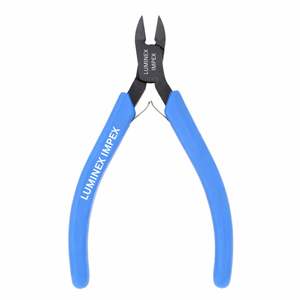 คีมตัดแบบฟลัชคัตติ้งสแตนเลสความแม่นยำสูง สำหรับทำเครื่องประดับและทำแหวน เครื่องมือช่างมืออาชีพพร้อมด้ามจับตามหลักสรีรศาสตร์ - Product Image 1