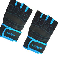 Guantes de Gimnasio de Cuero Unisex Hechos a Medida con Medio Dedo Descubierto para Levantamiento de Pesas, Entrenamiento Físico, Transpirables y Deportivos