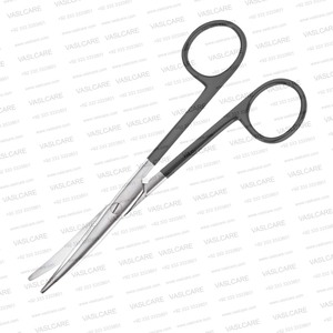 Ciseaux chirurgicaux dentelés Mayo SuperCut, courbés 14 cm ou droits 17 cm, pour la dissection précise des tissus en chirurgie faciale - Product Image 2