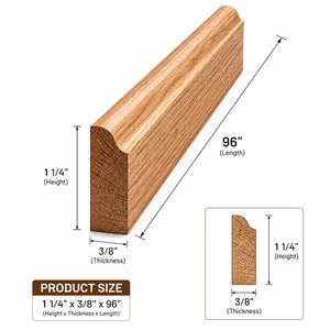 บัวไม้คุณภาพสูง ผิวเรียบ ทนความชื้น ป้องกันแมลง จาก EFS - Product Image 1