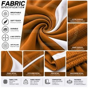 Traje Deportivo Masculino de Alta Calidad al por Mayor, Chaqueta y Pantalones a Juego, Ropa Deportiva con Logotipo Personalizado, Fabricante de Ropa Deportiva de Marca Privada, OEM - Product Image 5