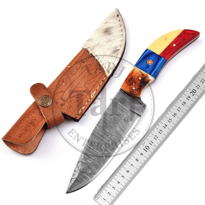 Handcrafted Damascus Steel Hunting <b>Knife</b> Custom <b>Handle</b> High Durability 3-Year Warranty ODM OEM Industrial Grade Utility <b>Knife</b> - Product Image 1
