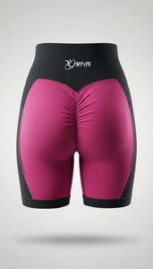 Shorts Deportivos de Yoga para Mujer, con Efecto Levanta Glúteos, Cintura Elástica, para Gimnasio, Sin Costuras, Estilo Biker - Product Image 5