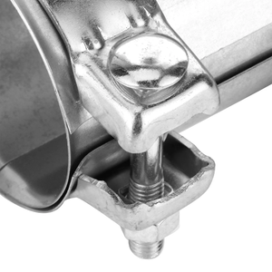 50*90mm Exhaust Pipe Coupler Galvanized Iron Exhaust System Connector <strong>Joiner</strong> for Exhaust Pipe <strong>Auto</strong> Parts - Product Image 4