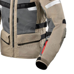 Blouson textile de moto imperméable, équipement de protection routier, blouson de moto textile imperméable pour l'aventure - Product Image 4