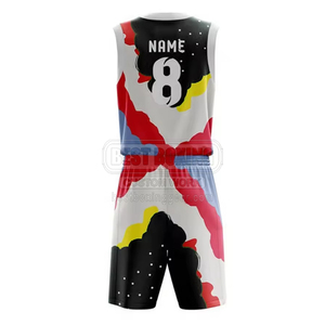 Nouvelle tenue de basketball pour hommes 2026, design personnalisé, haute qualité, prix de gros - Product Image 3