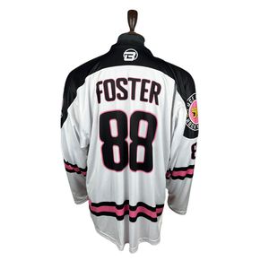 Camisetas de Hockey sobre Hielo Reversibles y Transpirables, 100% Poliéster, Camuflaje, Nombre del Jugador Personalizado, Servicio OEM, Impresión por Sublimación en Cuatro Direcciones - Product Image 3
