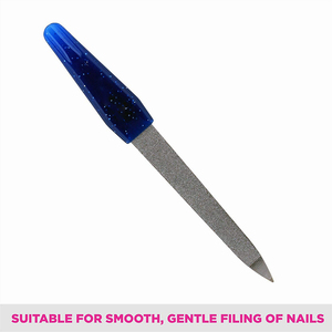 Wholesale Fancy Handle Nail <b>File</b> Stainless Steel Nail <b>File</b> Fingernail Double Side Nail <b>File</b> For Beauty With Customize Packing - Product Image 3