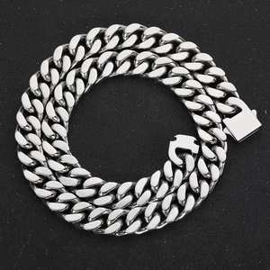 Wholesale Price Cuban Link Chain Fashion Jewelry <b>Men</b> Women Hip Hop Chain S925 <b>Silver</b> Cuban <b>Necklace</b> jewelry - Product Image 6