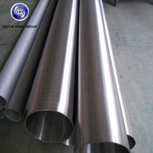 Pipa Baja Tahan Karat XINYUE OEM A312 304L 316 316L 304 Pipa Baja Tahan Karat Seamless Berlubang Dekoratif Bentuk Lingkaran - Product Image 6