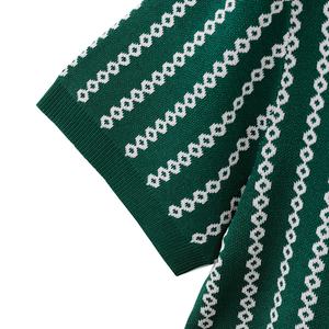 Nouveau T-shirt d'été en coton vintage pour hommes, sport décontracté à manches courtes avec coupe ajustée, respirant pour polos grande taille - Product Image 5