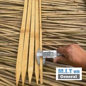 Estaca de Bambú de 1 m, 2 cm de Ancho y 1 cm de Grosor, Poste de Soporte Natural para Plantas Agrícolas para Agricultura y Jardinería - Product Image 3