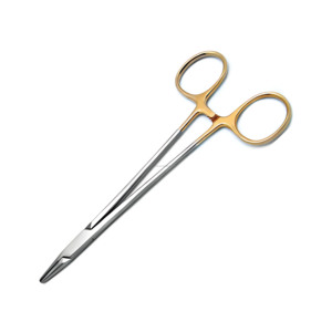 Portaagujas Crile-Wood con mandíbulas estrechas y TC, instrumentos quirúrgicos con certificación CE ISO, proveedor mayorista de primera categoría - Product Image 4