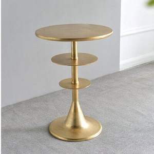 Table d'appoint en métal unique, au design accrocheur, hauteur pratique, idéale pour une utilisation polyvalente - Product Image 4
