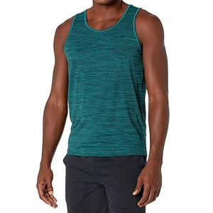 Custom Logo 100% Polyester Eco-Friendly Quick Dry <b>Running</b> <b>Singlet</b> Muscle Athletic Shirts Sleeveless Fitness Wear Men Tank Top - Product Image 6