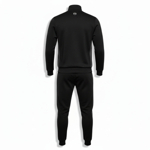 Ensemble de survêtement sportif pour homme personnalisé, coupe ajustée, 2 pièces, ensemble de jogging, fermeture éclair intégrale, tenue de sport respirante, vêtements de fitness, entraînement - Product Image 2