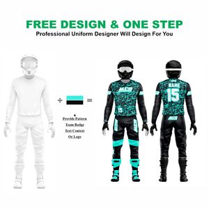 High Quality New Color Combination Digital Print Breathable Eco Friendly % Polyester Cordura Fabric ATV BMX Motocross Racing - Product Image 2