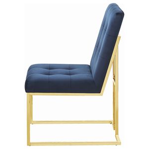 Set di 2 Sedie da Pranzo con Schienale Trapuntato, Imbottite per Comfort ed Eleganza al Tavolo da Pranzo - Product Image 6