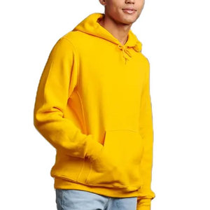Sweat à capuche épais pour homme en coton 100% uni, 500 g/m², avec logo personnalisé imprimé, épaules tombantes - Product Image 1