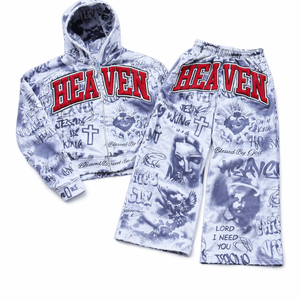 Ensemble de survêtement pour homme de qualité supérieure, effet délavé, tissu respirant, broderie, sweat à capuche et pantalon, grandes tailles, streetwear, vente en gros OEM - Product Image 1