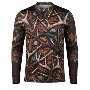 Chemise de chasse pour homme Stalwart Impex, pour la fin de saison, par temps froid, en coton lavé, doublée, manches longues, imperméable, anti-UV, USA Europe - Product Image 2