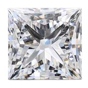Diamante de corte princesa de 1 quilate E VS1 cultivado en laboratorio - Product Image 2