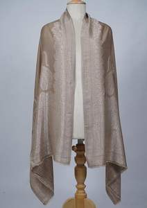 Écharpe en cachemire et laine fine réversible pour femme VIC, respirante, élégante, double face, pour tous les jours, pour l'extérieur, 70x200cm - Product Image 2