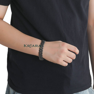 กำไลข้อมือเพชรคิวบา S925 เพชรเลี้ยงในห้องปฏิบัติการ ทรงกลมเจียระไนแบบเหลี่ยม ชุบทอง หรูหรา สำหรับทุกเพศ ใส่ได้ทุกวัน - Product Image 2