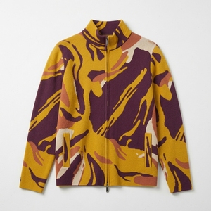 Sudadera Pacer Crew con media cremallera, bordado jacquard, ajuste regular, forro polar, para hombre - Product Image 5