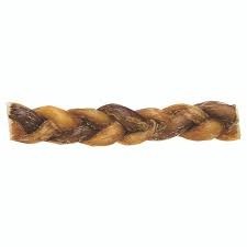 Natural Rawhide Dog Treats Additive-Free Clean Teeth All Breed Size Bulk Pack <b>Bully</b> <b>Stick</b> And Braided - Product Image 6
