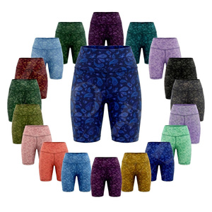 Shorts de yoga sans couture pour femmes, personnalisables, pour l'entraînement, la gym, le fitness, la compression et la musculation – Vente en gros - Product Image 1