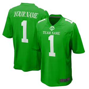 Maillot de sport court en mesh à séchage rapide Uniswift personnalisé pour homme, design surdimensionné, style football américain - Product Image 3