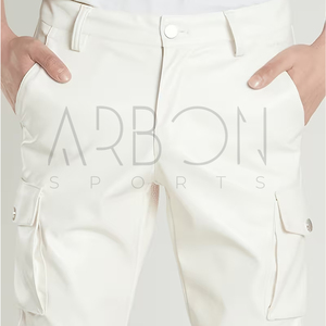 Shorts en cuir pour hommes, tendance et de qualité supérieure, blancs et élégants, service OEM/ODM, excellent fournisseur pour les prix de gros - Nouvelle collection 2026 - Product Image 3