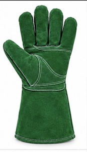 Guantes de Soldadura MUBASHAR PRO GRIP INTERNATIONAL TIG MIG, Forro de Piel de Vaca, Protección Contra Salpicaduras de Metal Fundido - Product Image 4
