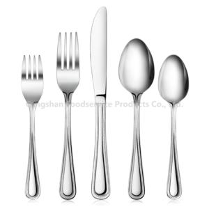 Vaisselle et couverts écologiques en acier inoxydable 18/8 18/0, poli miroir, durables, pour la maison et les restaurants, épaisseur 2,2-2,5 mm - Product Image 3